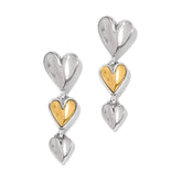 Cascade Heart Earrings
